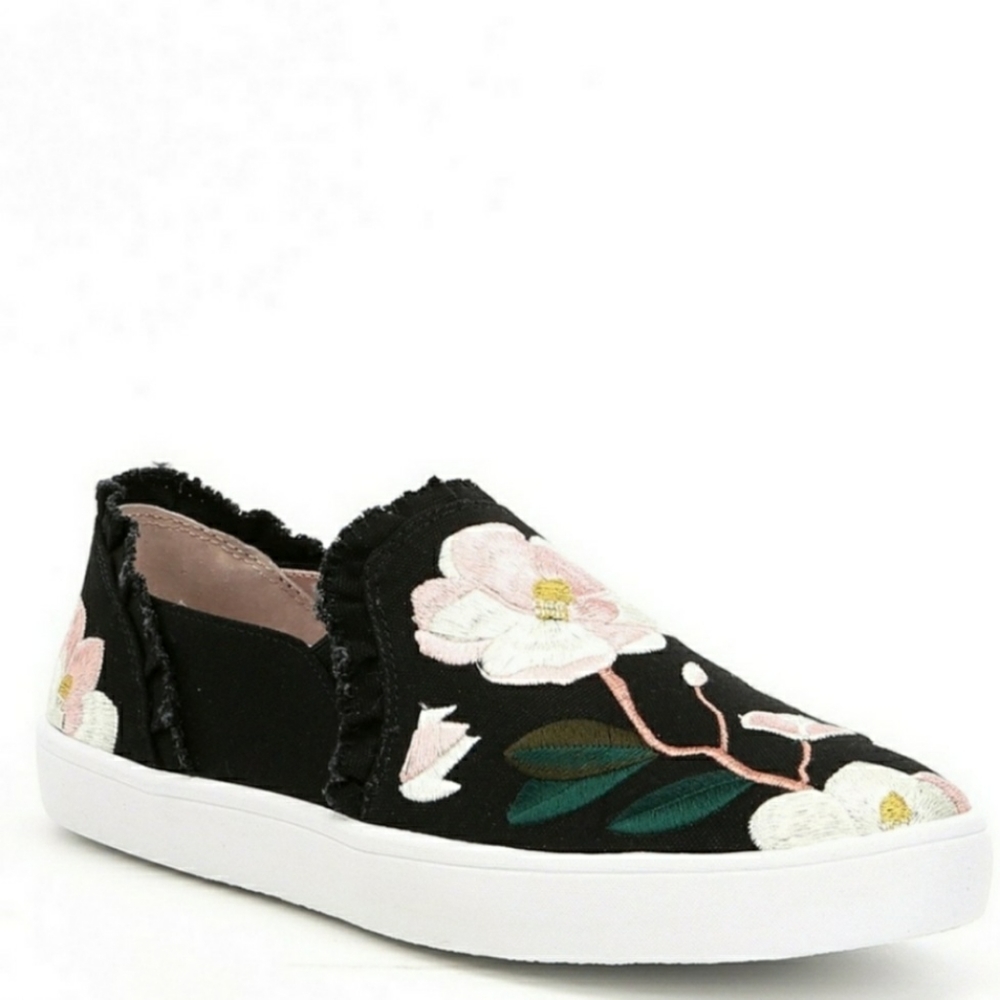 KATE SPADE NY Leonie Floral Embroidered Sneakers